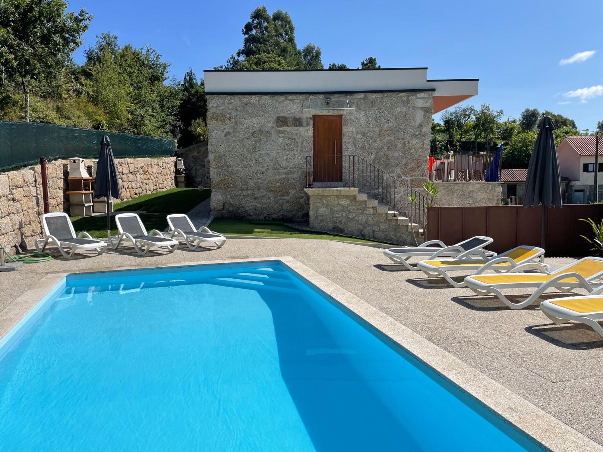 Casa do capitão A casa ideal para férias no Gerês Vieira do Minho Esterno foto